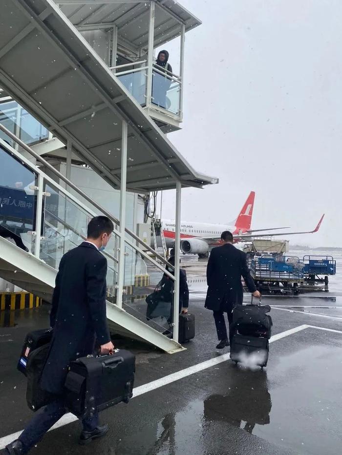 以雪为令 闻雪而动 上海航空多措并举保生产