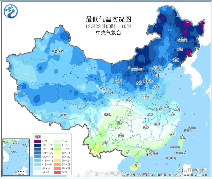 中央气象台：山东积雪深度破极值，中东部多地迎来今冬最冷一天