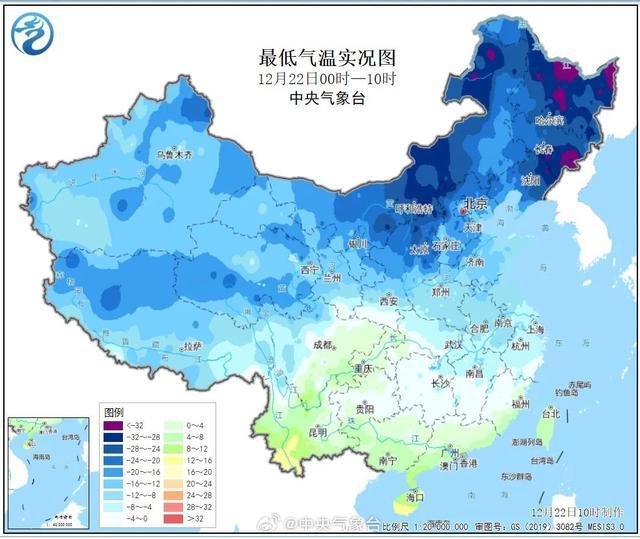 中央气象台：山东积雪深度破极值 中东部多地迎来今冬最冷一天 25日将有所回暖