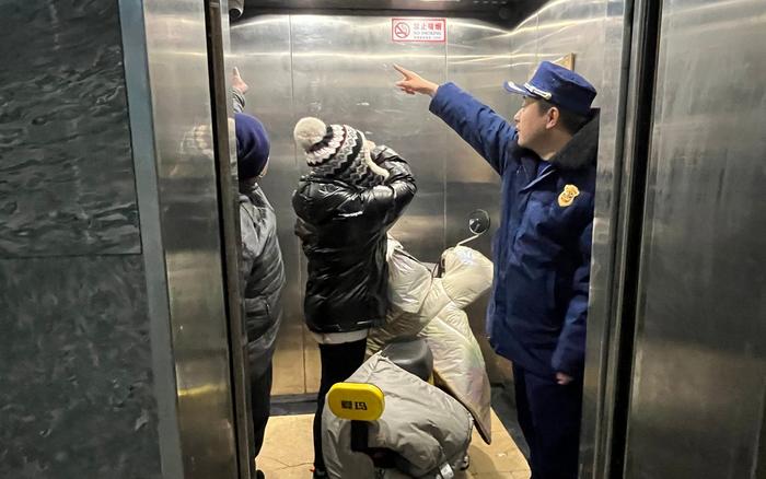 北京石景山区推动安装电梯内电动车阻车器，已安装2872套
