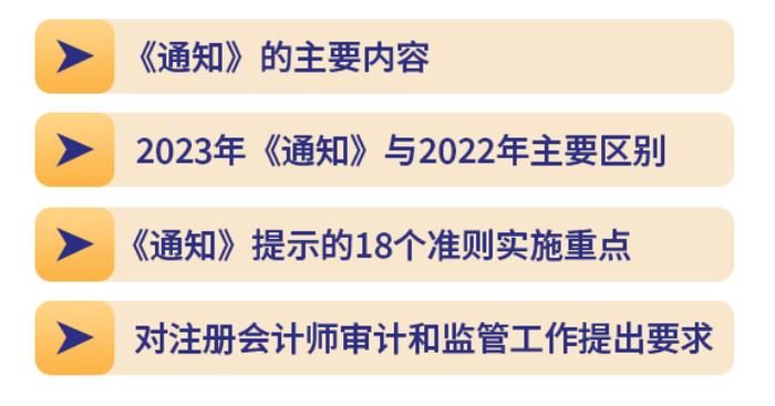 CPA大讲堂第25期丨中审众环陈奕蔚：四部委《关于严格执行企业会计准则切实做好企业2023年年报工作通知》解读