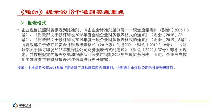 CPA大讲堂第25期丨中审众环陈奕蔚：四部委《关于严格执行企业会计准则切实做好企业2023年年报工作通知》解读