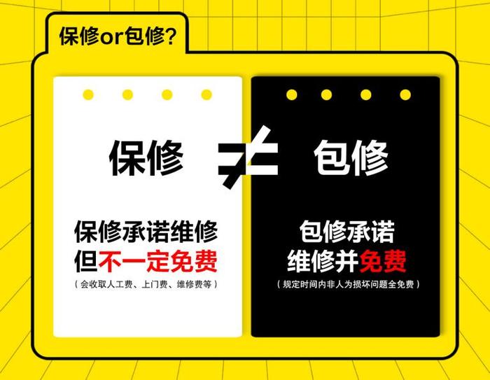 注意！保修≠包修！买空调一定要认真辨别才能售后无忧！