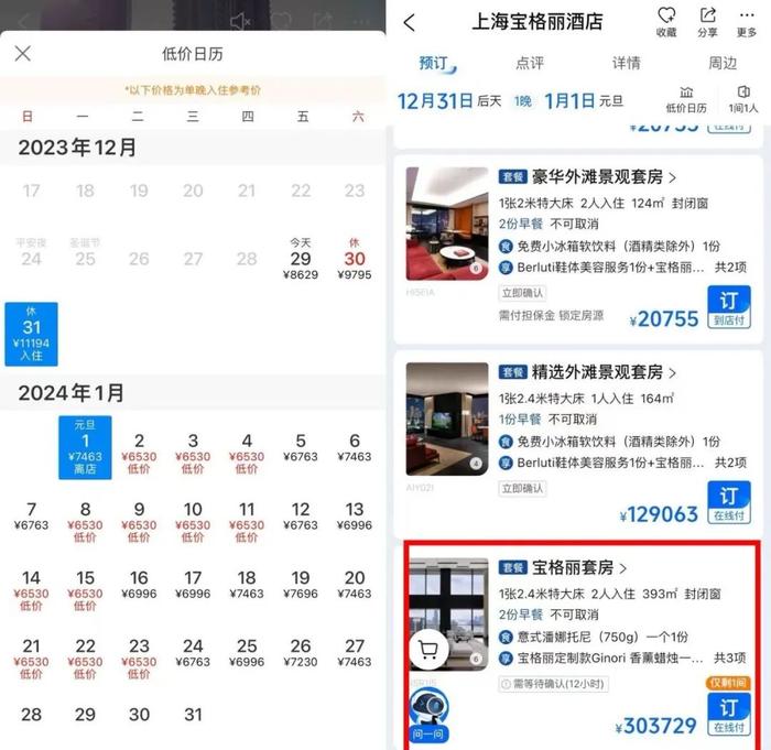 6888元！售罄！跨年，你在观景房还是电影院？在主题乐园还是滑雪场？掏了多少钱？