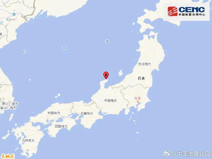 日本近海发生7.4级地震，海啸最大高度或达5米