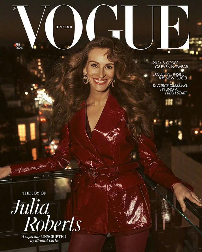 56岁的朱莉娅·罗伯茨Julia Roberts身穿Gucci……朱莉娅·罗伯茨GucciVOGUE_新浪新闻