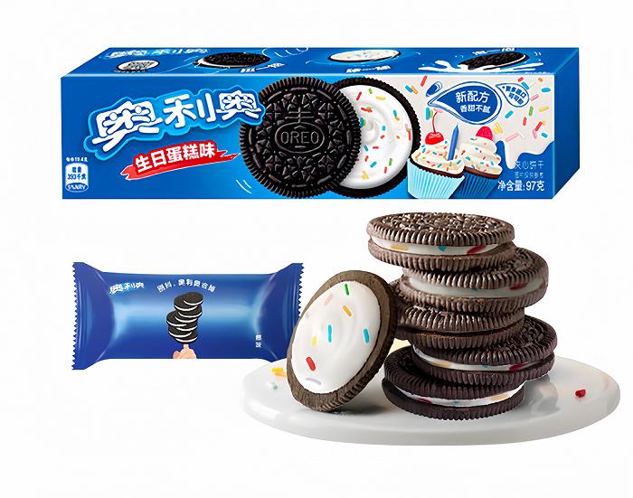 奥利奥生日蛋糕味饼干;图片来源:天猫@亿滋官方旗舰店