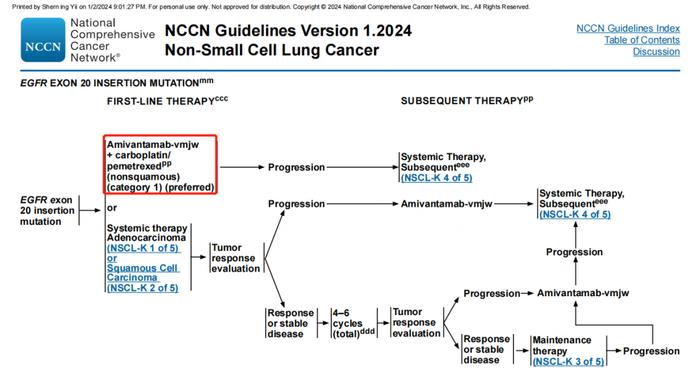 2024 NSCLC NCCN第一版指南发布！这六点治疗新理念你不可不知