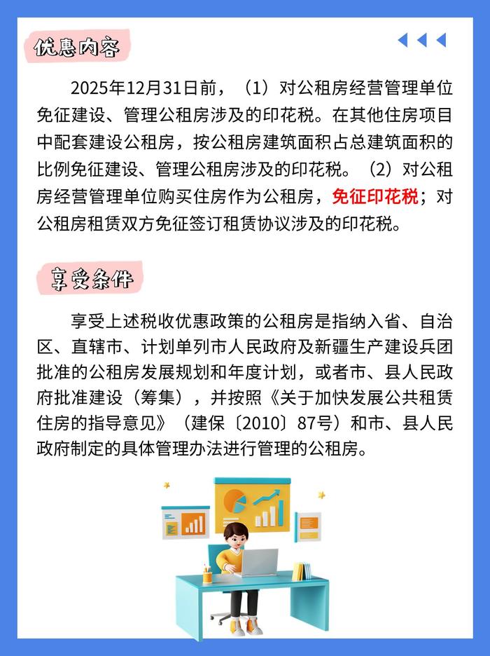 一文读懂！印花税税收优惠政策要点