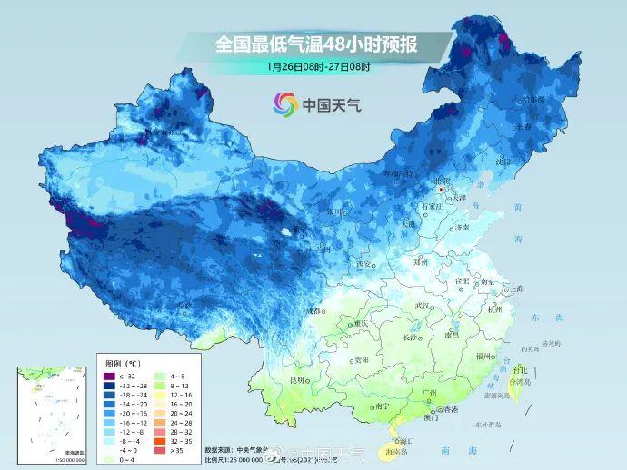 天气略有调整！明天依旧晴冷，雨水主要在这几天→