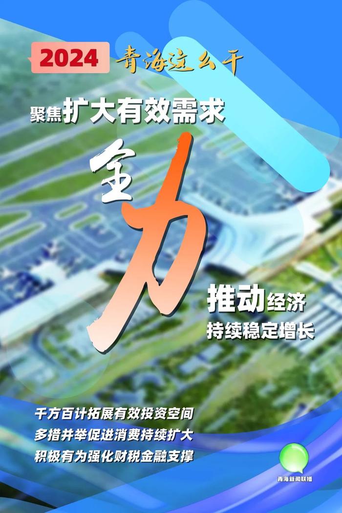 图读政府工作报告 | 2024青海这么干