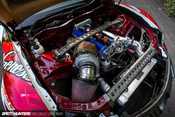 1000匹2JZ+雷克萨斯RC，武装到牙齿的漂移赛车究竟有多战斗