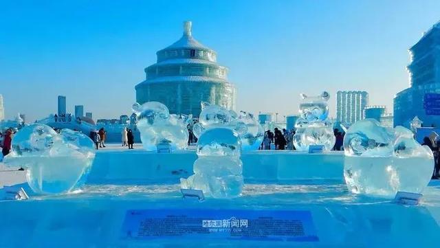 哈尔滨冰雪大世界 图片来源:哈尔滨新闻网