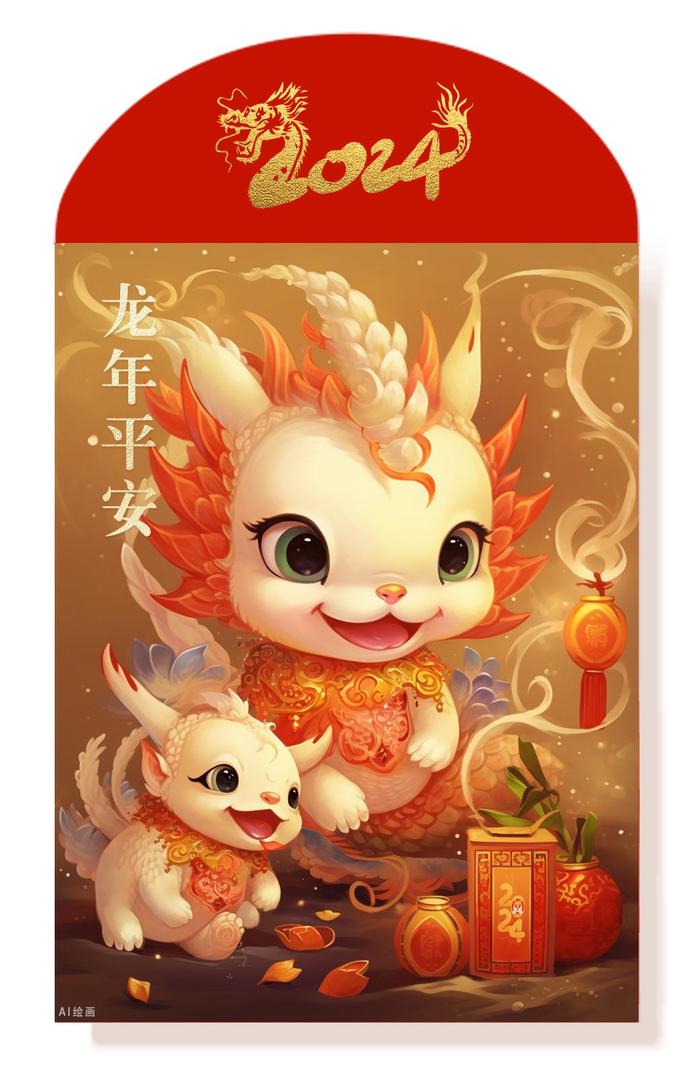 AI绘画｜老蒋训龙记之萌宠系①：小年送祝福