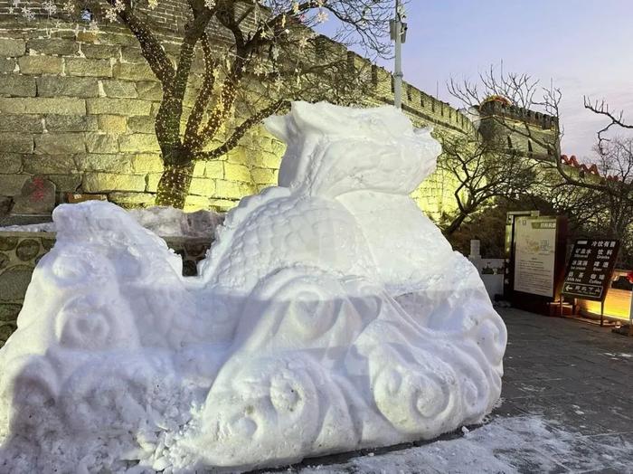 来“北京国安”踢场雪地足球，登慕田峪长城当好汉！