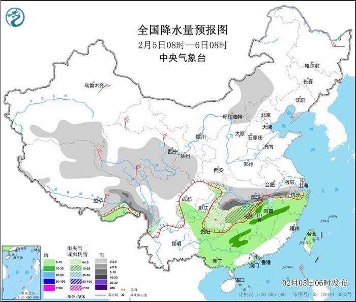 回家的小伙伴注意啦！南方这些地区仍有大雪或暴雪！预计结束时间→