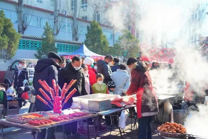 赶大集，办年货，韩村河大集年味正浓