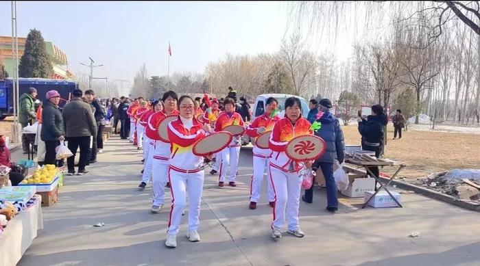 赶大集，办年货，韩村河大集年味正浓