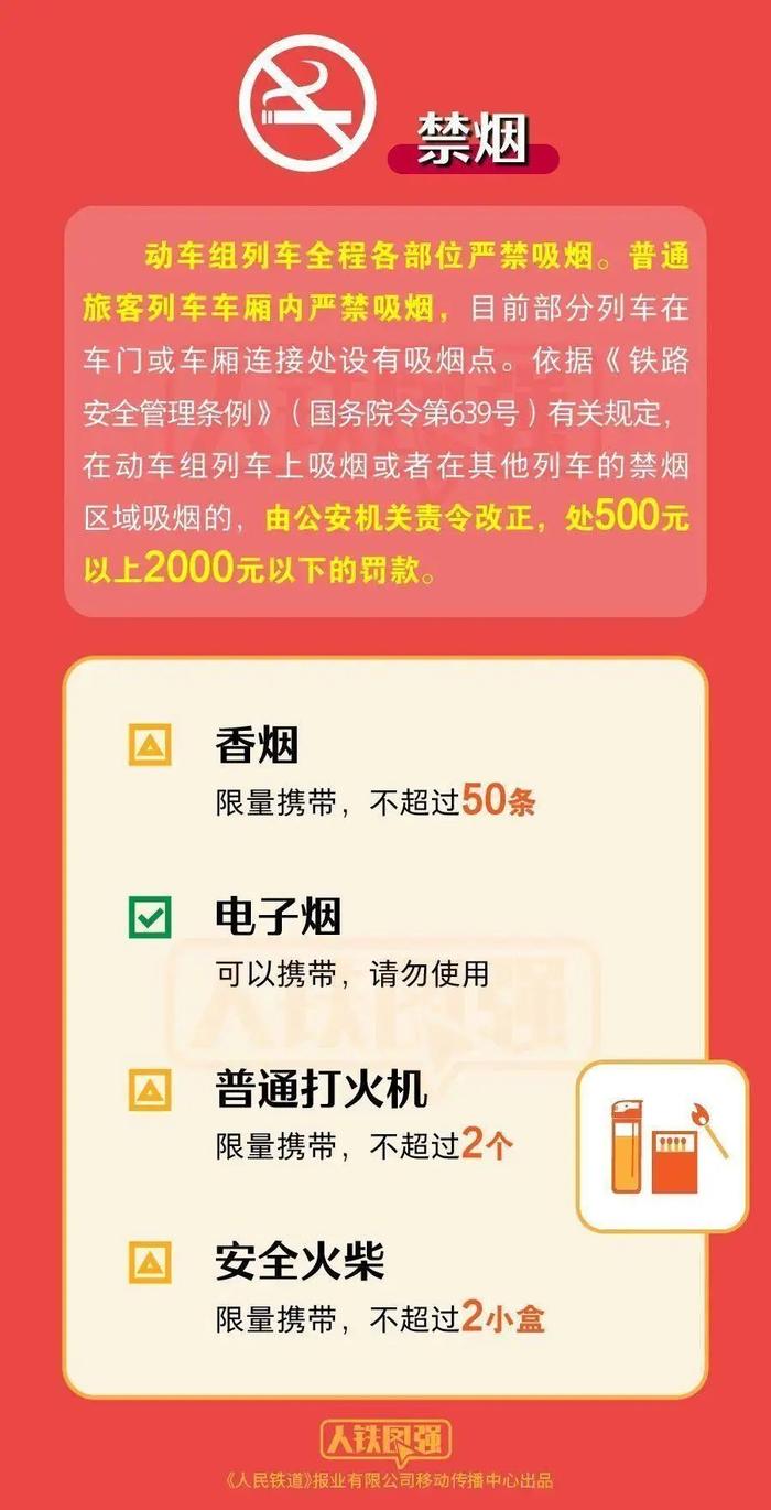 扩散！扩散！这些物品不能带上火车