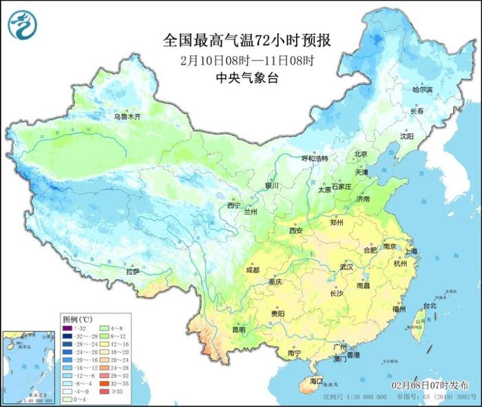 中央气象台：南方地区雨雪趋于结束气温回升，需警惕融雪融冰导致的次生灾害