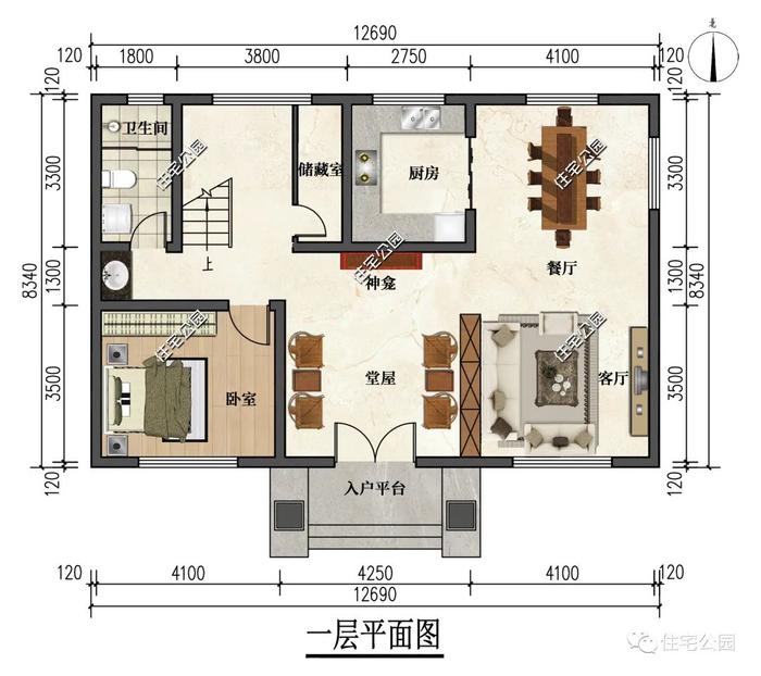 10套三层农村别墅，户型精美造价适宜，图纸收藏不迷路