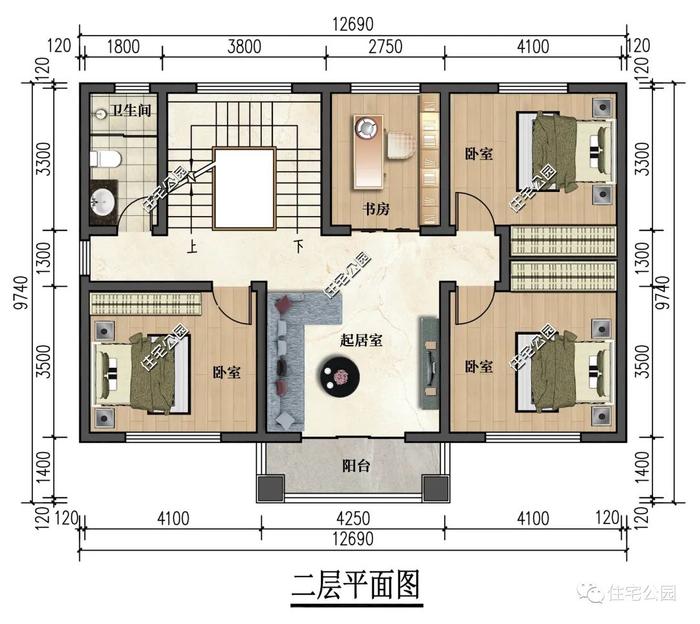 10套三层农村别墅，户型精美造价适宜，图纸收藏不迷路