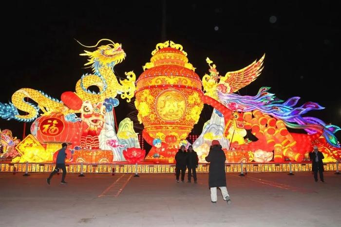 春节来北京经开区博大公园逛花灯展！点击收藏这份停车指引