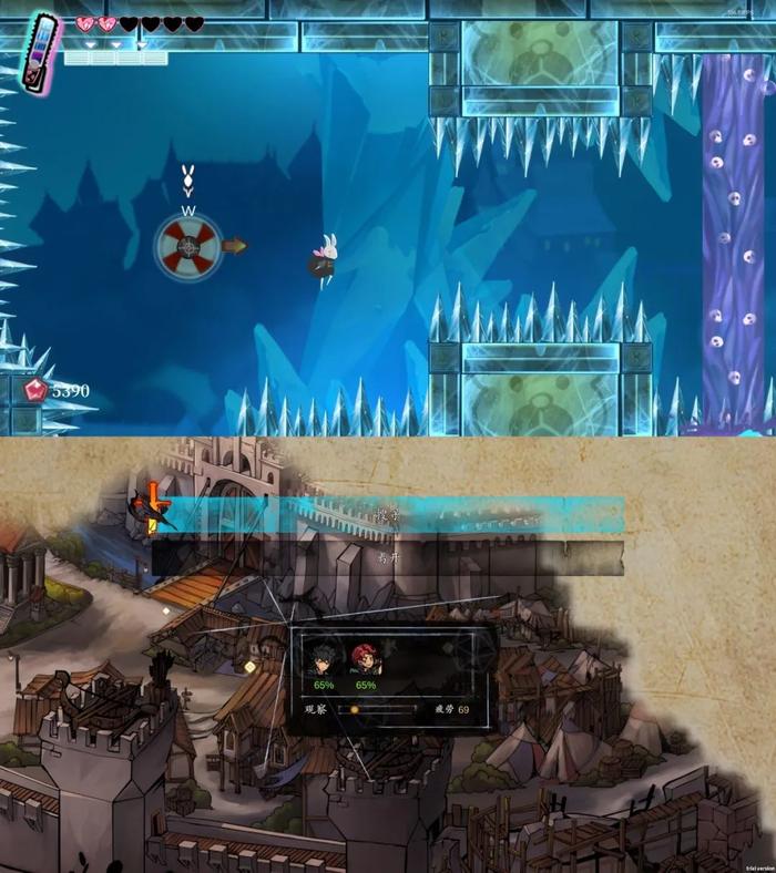 例如绘本风银河城游戏《异幻之梦》和桌面冒险RPG《无名者:屠龙》