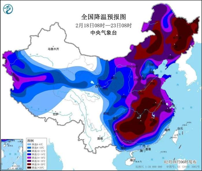 龙年首场寒潮来袭！青岛明后天都有雪……最新天气预报→