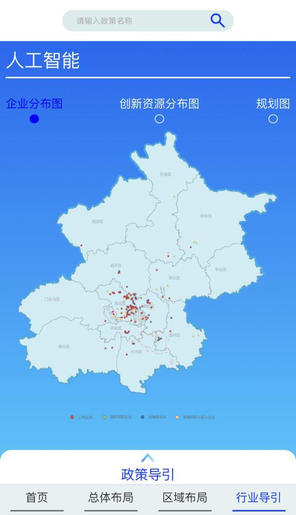 北京市产业地图上线！覆盖五大重点产业领域！使用攻略来了→