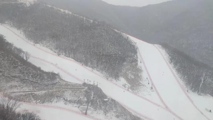 延庆，下雪了！寒潮预警中，明天还有雪