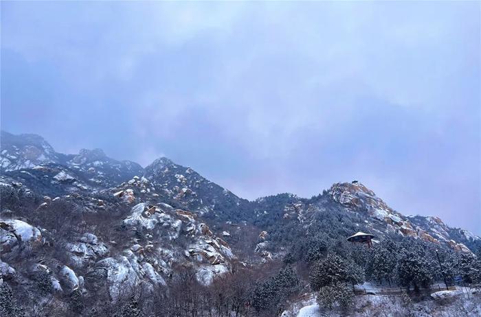 一场雪后，凤凰岭就成了仙境