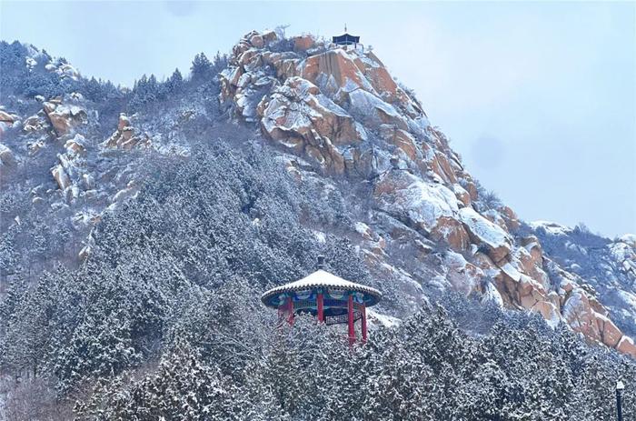 一场雪后，凤凰岭就成了仙境