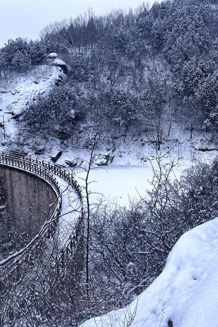 一场雪后，凤凰岭就成了仙境