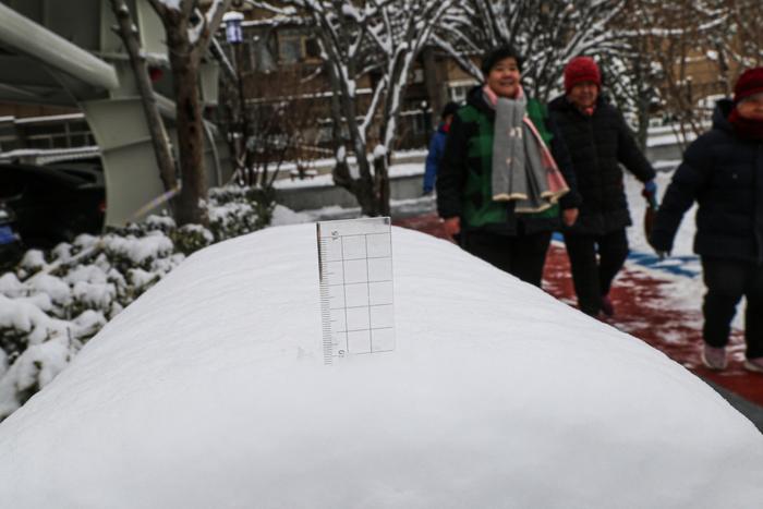 全市降雪量最大在丰台青塔，丰台降雪可装满24.5个水立方