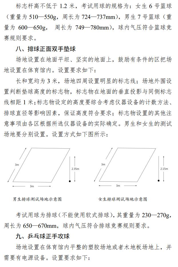 2024年天津中考体育政策公布！