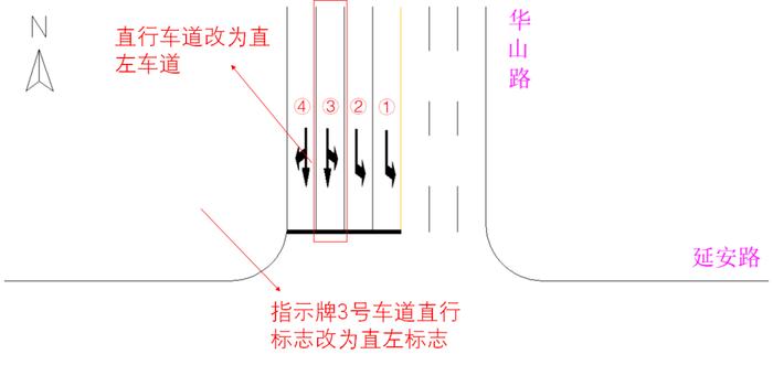 【交通】延安西路/华山路合理调整车道，破解路口回溢难题