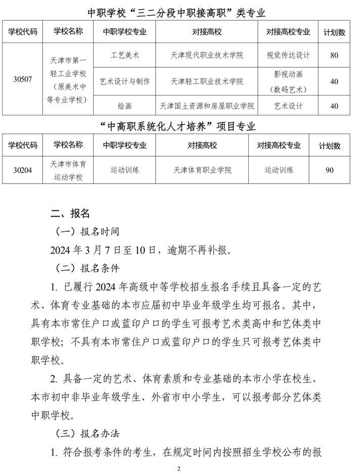 扩散 | 天津这些高中招生计划公布！即将报名！