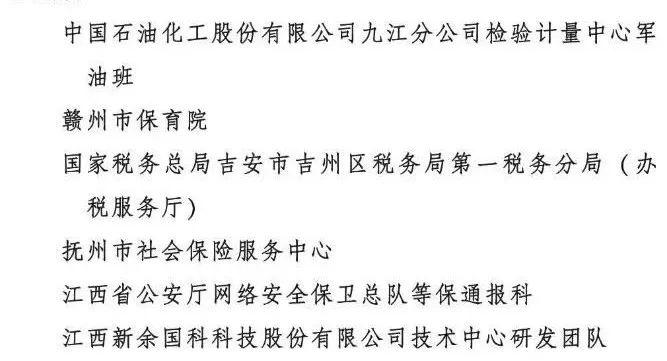 名单公布！江西这些个人和集体获国家级表彰！