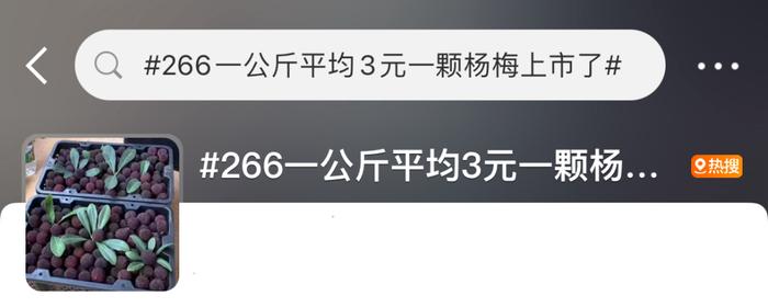 266元1公斤！网友：今年这么早上市？马上大降价