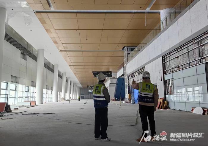 乌鲁木齐机场改扩建工程陆续复工建设