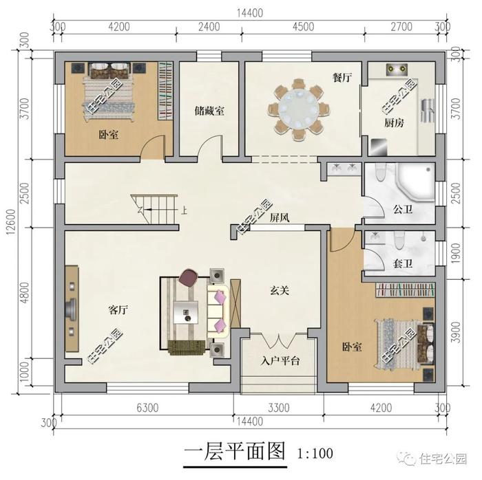 10套二层农村自建房户型，100分的好设计，建房选这些准没错（2279~2320）