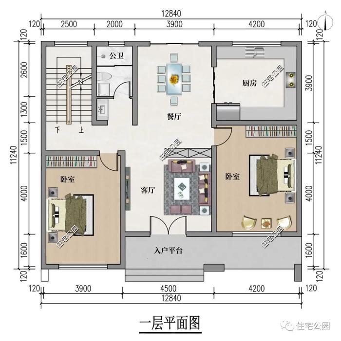 10套二层农村自建房户型，100分的好设计，建房选这些准没错（2279~2320）