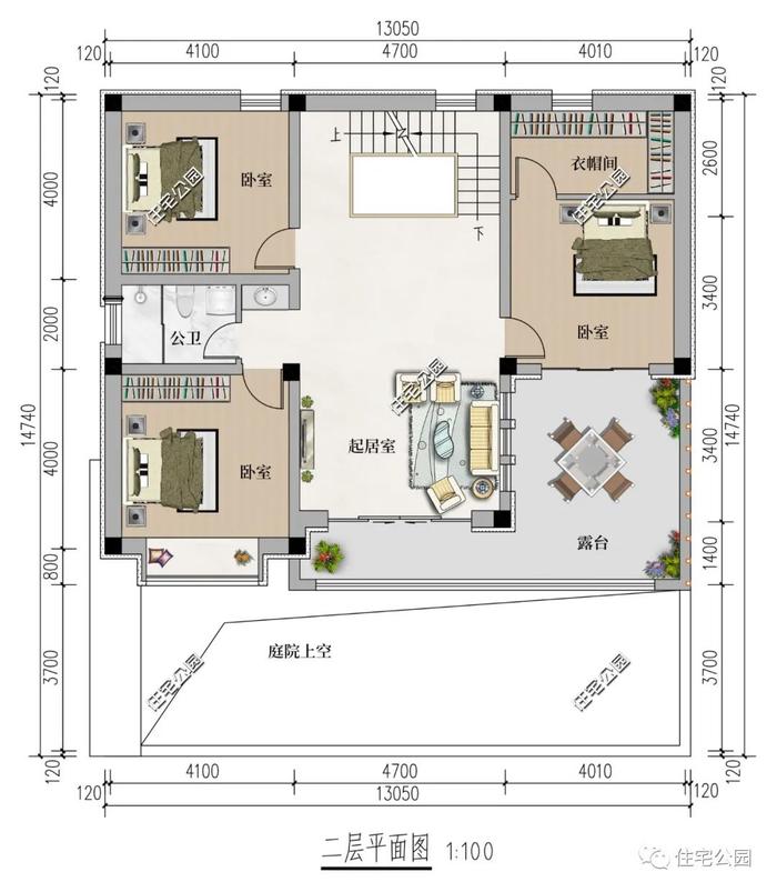 10套二层农村自建房户型，100分的好设计，建房选这些准没错（2279~2320）