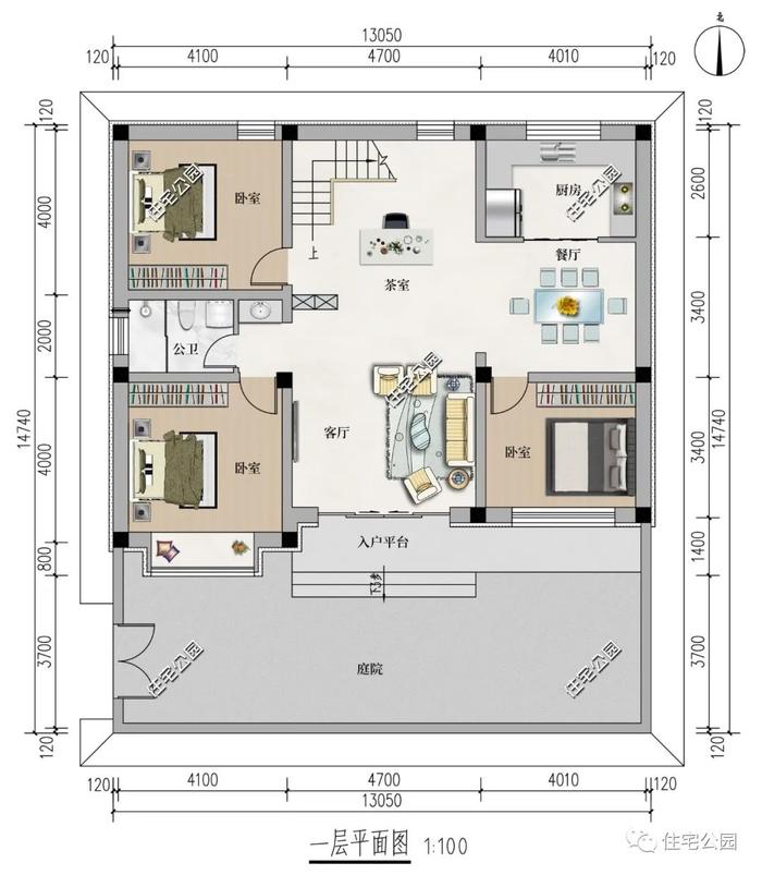 10套二层农村自建房户型，100分的好设计，建房选这些准没错（2279~2320）