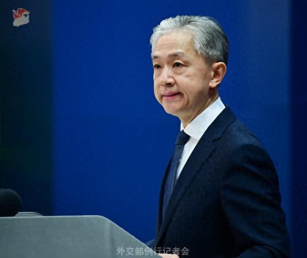 汪文斌资料图。图源：外交部网站