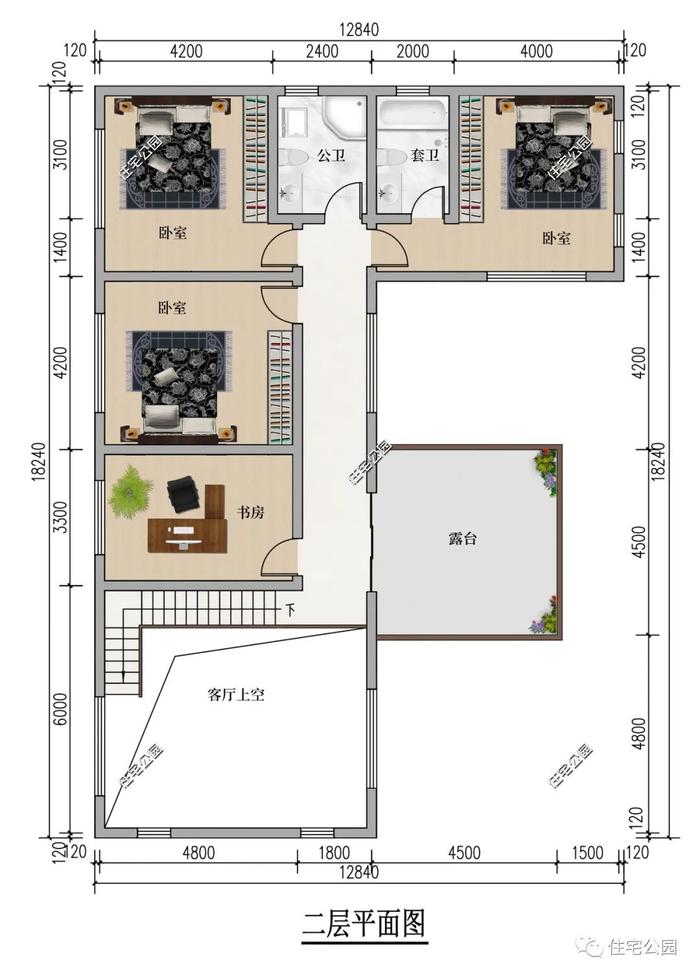 10套精选2层农村别墅，占地不算大造价也便宜，你一定喜欢（2322~2343）