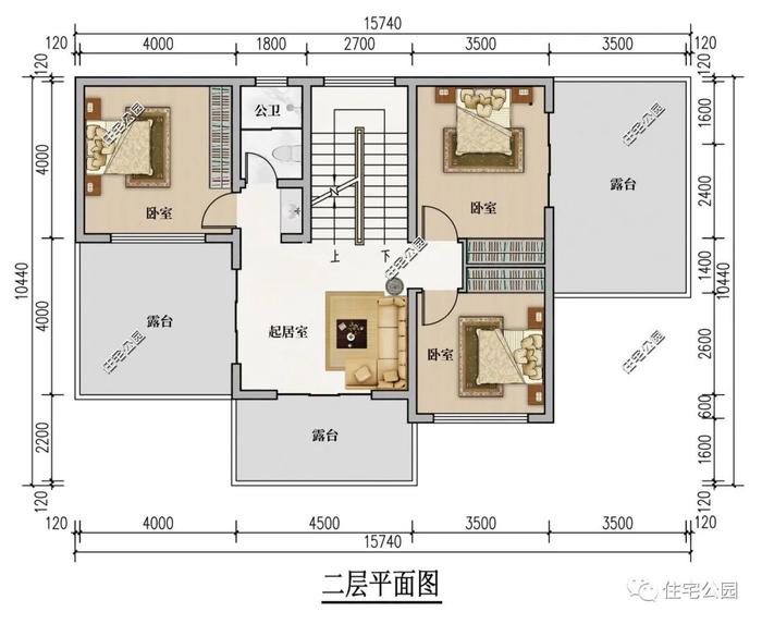 10套精选2层农村别墅，占地不算大造价也便宜，你一定喜欢（2322~2343）