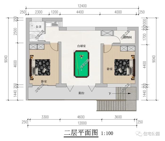 10套精选2层农村别墅，占地不算大造价也便宜，你一定喜欢（2322~2343）