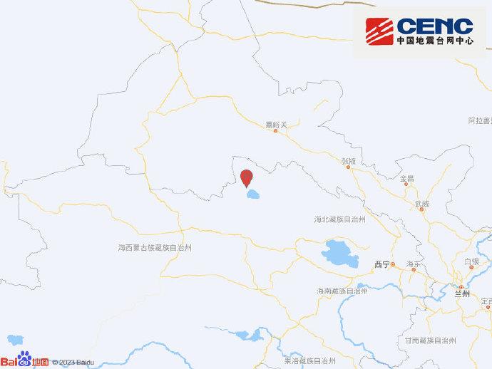 青海海西州天峻县发生4.2级地震，震源深度9千米